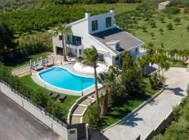 Gregorys Luxury Villa Chania Crete Heated Pool 18m 2000m2 Garden Ideal for Families and Events