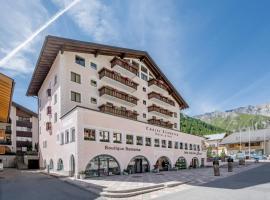 Chalet Silvretta Hotel & Spa、ザムナウンのホテル