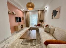 Appart calme & chaleureux en résidence près de la mer, hotel sa hidromasažnim kadama u gradu Monastir