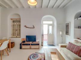 The Sunday House in the heart of Mykonos Town: Mikonos'ta bir kulübe