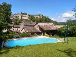 Au cœur de Bruniquel - Magnifique villa en pierres pour 7 personnes - Piscine privée - Poêle - Vue imprenable sur le village - Jardin - Garage