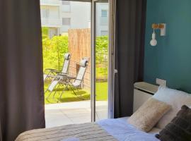 Green Terrace Family Apartment, familiehotell i Wrocław