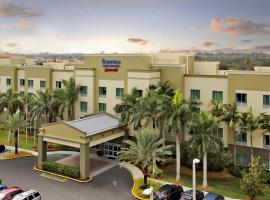 Fairfield Inn & Suites Fort Lauderdale Airport & Cruise Port, hotel cerca de Estación de tren Fort Lauderdale-Hollywood International Airport, Dania Beach