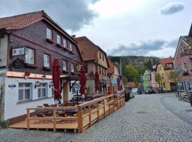 Viesnīca Gasthof zum Stern pilsētā Bādbrikenava