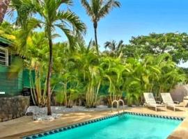 Mahi-Mahi Lodge, piscine privee, orient bay, hôtel à Baie-Orientale de Saint-Martin