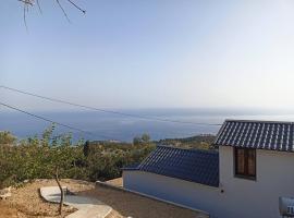 Aloni Cottage above Aegean Sea, hotel in Raches