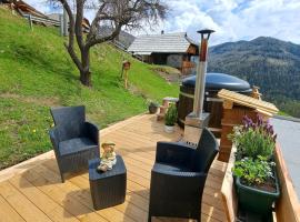 Zirbennest, hotel med jacuzzi i Ebene Reichenau