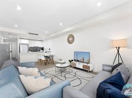 Aircabin - Mascot - Free Parking - 2 Beds Apt, hotell i Sydney