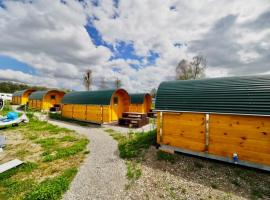 Holzhütte J21 groß, camping de luxe à Île de Reichenau