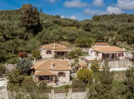 Vozas Villas - Traditional Houses with Great View, hotell i Tragaki