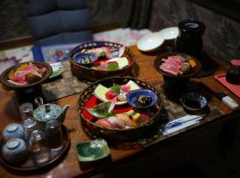 ゲストハウス れんげ苑, camera con cucina a Shimosato