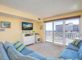 1B/1B condo with Ocean views, Resort style, Free WIFI, Few steps to the Beach!!, hotel en Wildwood Crest