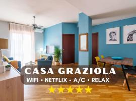 [Casa Graziola] Wi-Fi, Netflix, 5* Comfort, huoneisto kohteessa Gaggiano
