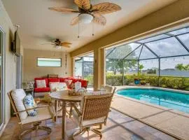 Cape Coral Vacation Rental Saltwater Pool and Lanai