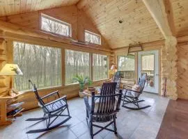 Rustic Tustin Cabin on 7 Acres with Fire Pit and Porch