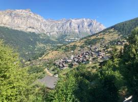 Haus Rhodania, slidinėjimo kompleksas mieste Albinen