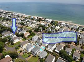 Croatan Beach House - Big Kitchen, Hot Tub, 2 Masters, strandleiga í Virginia Beach