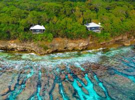 Swell Lodge, tented camp en Flying Fish Cove