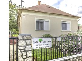 Diófa Apartman Balatonederics, hotel blizu znamenitosti Afrika Museum, Balatonederič