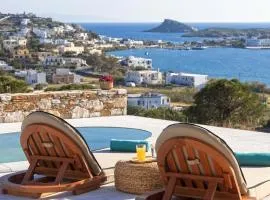 Syros Grace eco-Villa with Jacuzzi & Stuning Views