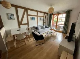 Appartement Rés Cami Real, T2 cabine, 5 personnes, piscine intérieure