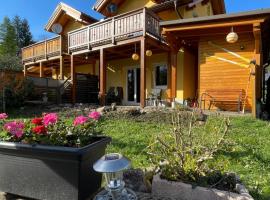 Dreiländerblick met sauna en tafeltennis, holiday home in Arnoldstein