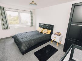 Luxe Spacious & Central 2Bed Luton Apartment - Free Parking - Free Wi-Fi - Near LTN Airport & L&D Hospital, hotel con parcheggio a Luton