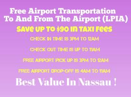 BELL At The Airport Suites Adults Only - Free Airport Transportation, hotel poblíž Mezinárodní letiště Lynden Pindling - NAS, 