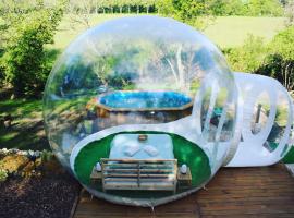 La bulle étoile, luxury tent in Allegre Les Fumades