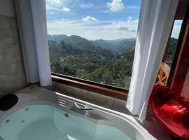 Terra De vereda nas montanhas de Gonçalves mg