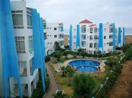 Spacious Apartment in Asilah with Pool and Garden