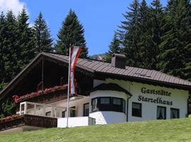 Gasthof Starzelhaus, hôtel à Mittelberg près de : Muttelberg
