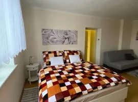 Rodinný apartmán 3+1 (65 m² ) v plném vybavení se nachází v krásné vesničce Horní Město na úpatí hor v oblasti Jeseníků