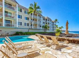 Beautiful Oceanfront Welcomes you at Hale Kona Kai 203 by Casago Kona, pet-friendly hotel in Kailua-Kona