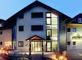 Hotel Am Wald -GARNI-, hótel í Elgersburg