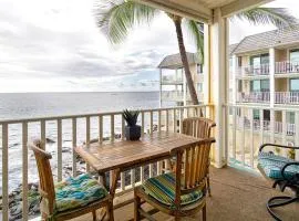 Oceanfront Condo to Enjoy Sea Breeze and Sunset on Lanai which hangs over the ocean!! - Hale Kona Kai 305