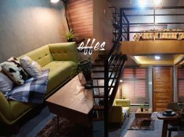 1 bedroom Apartment (Industrial Loft), ubytovanie typu bed and breakfast v destinácii Angeles