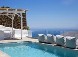 Villa Stefano La Fleur Andros, cheap hotel in Andros
