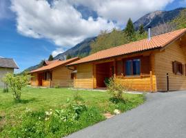 Chalet Stressless, hotel with parking in Presseggen