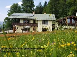 Ferienhaus hoch oben mit Alpen Panorama Königssee- Nichtraucherdomizil