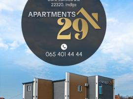 Apartments 29, hotel in Inđija