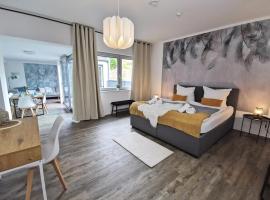 BohnApartments - Town House am Stadtpark - Terrasse - Parkpl&auml;tze - WLAN