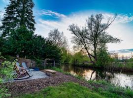 Ferienhaus direkt an der Wümme, appartement in Hellwege