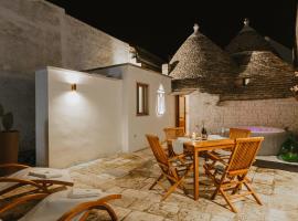 Milestones Modern Suite Trullo Jacuzzi Spa & Relax, hotel v Alberobellu