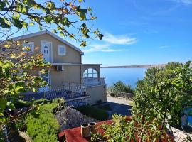 Apartment in Sveta Marija Magdalena, by the sea with sea view, hotel sa Barić Draga