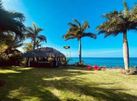 Oceanside Villa @ Ocho Rios, Jamaica Getaway, huvila kohteessa Boscobel