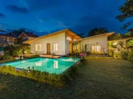 SaffronStays Roselle, Malavli - pet-friendly pool villa with modern interiors