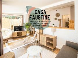 Viesnīca * Casa Faustine *, Grande Terrasse, Piscines pilsētā Gasēna
