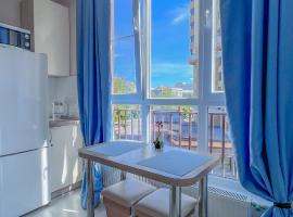 Лайт студия Вокзал Харьков-Пассажирский: Harkov'da bir otoparklı otel