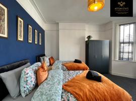 Vintage Vibes By Artisan Stays in Southend-On-Sea I Free Parking I Contractors & Families I Sleeps 5, cottage à Southend-on-Sea